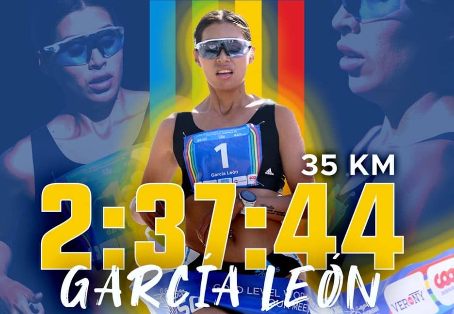 Kimberly García estableció récord mundial de 35 km de marcha atlética en Eslovaquia.