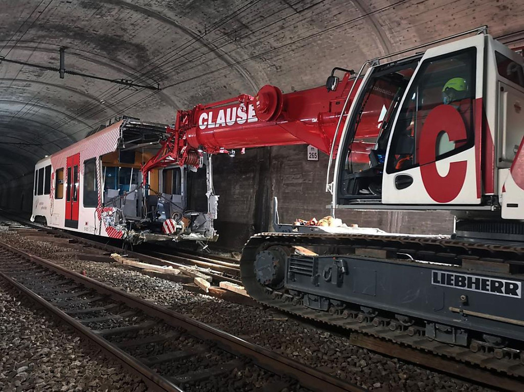 [SUISSE] Onze blessés dans la collision de deux trains en Valais 2020-07-05-mgb-01