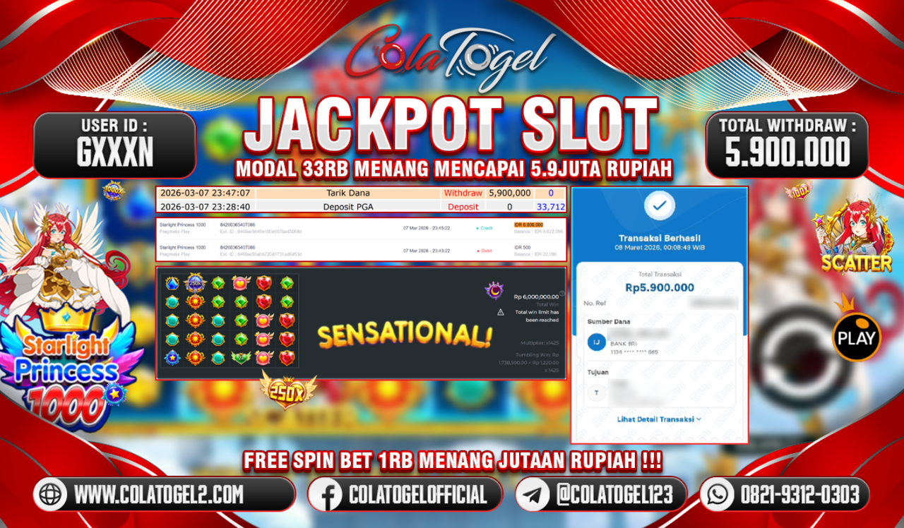 JACKPOT SLOT GACORR!!