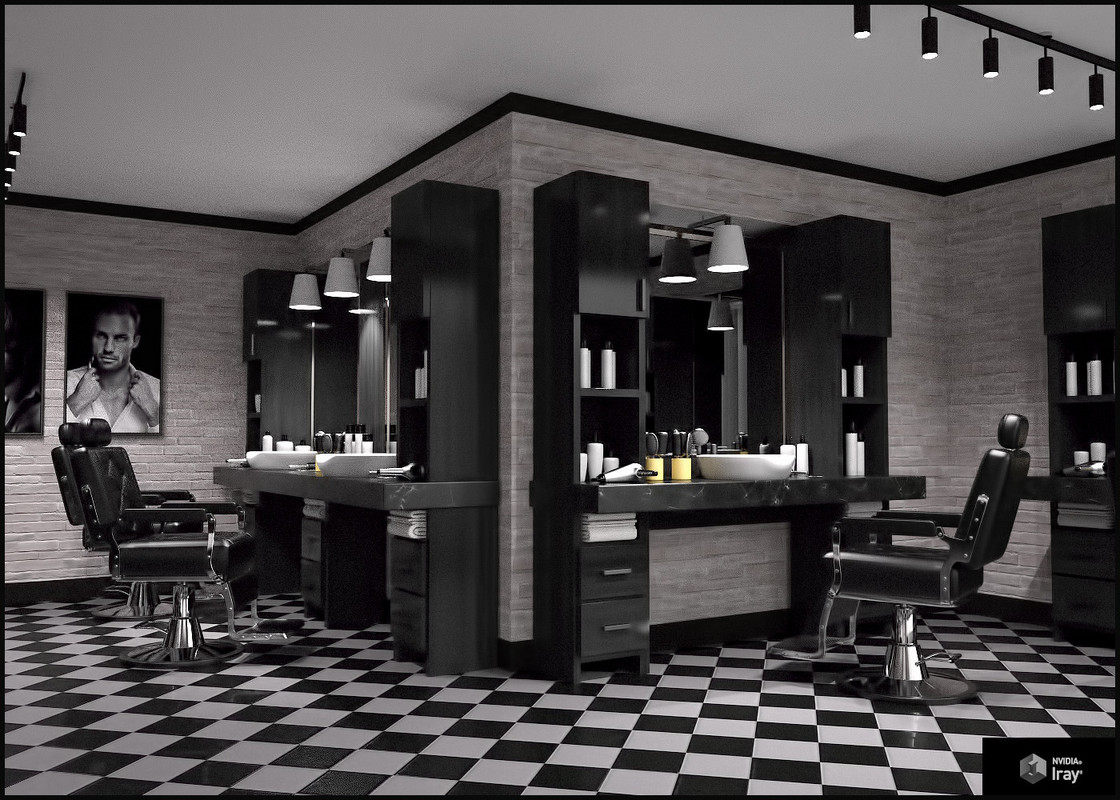 Barber Shop for Poser and DS