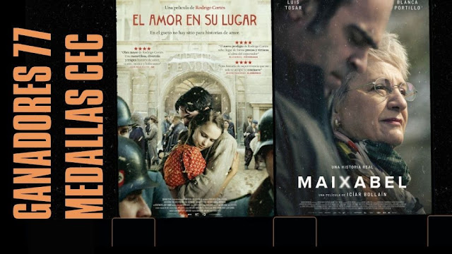 PALMARÉS PREMIOS DEL CÍRCULO DE ESCRITORES CINEMATOGRÁFICOS 2022: “EL AMOR EN SU LUGAR”, DE RODRIGO CORTÉS, LA GRAN VENCEDORA EN LOS GALARDONES DE CINE MÁS ANTIGUOS DE NUESTRO CINE