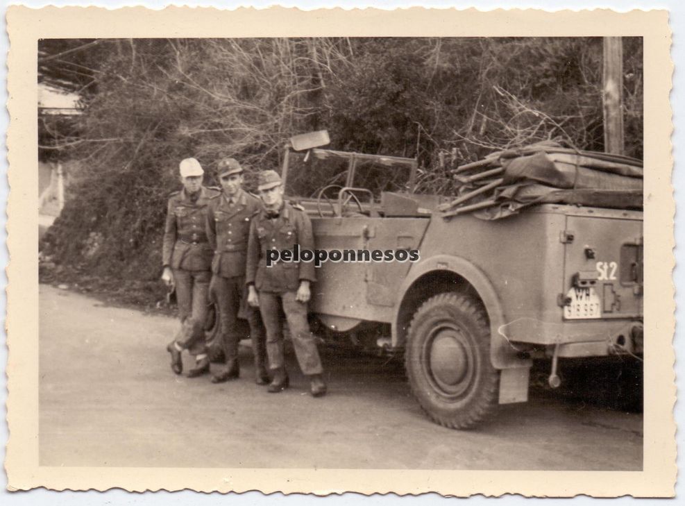 Orig. Foto leichter Einheits Pkw Kübelwagen Kfz 