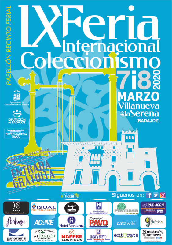 Quedada en Villanueva de la Serena - IX Feria Internacional de Coleccionismo 7 y 8 de marzo Carte-IX-Fer-a-de-Coleccionismo