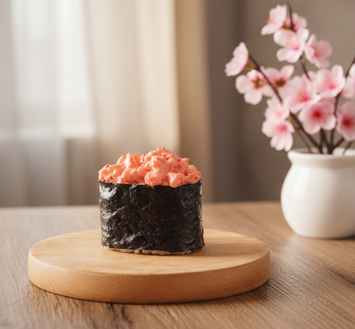 Гункан Креветка спайси