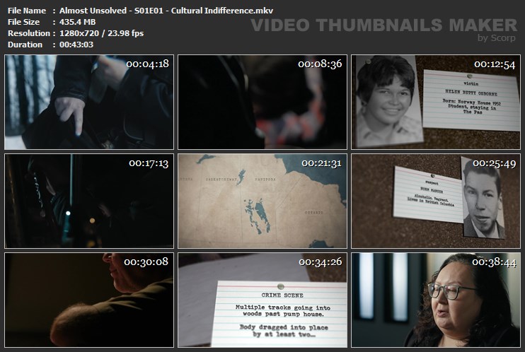 Almost Unsolved - S01E01 - Cultural Indifference.mkv