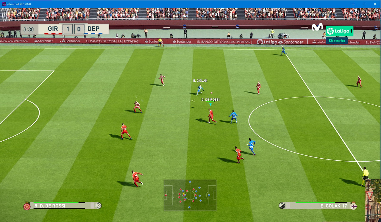 Scoreboards genéricos en la 2a de España 01