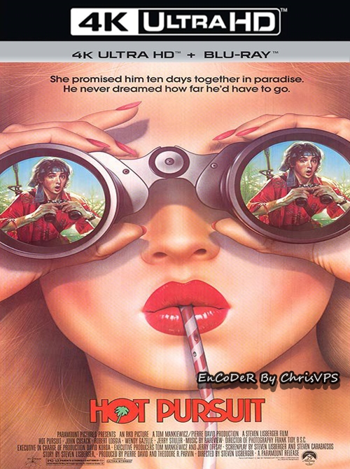 Szaleńczy pościg / Hot Pursuit (1987) MULTI.HDR.2160p.BluRay.DTS.HD.MA.AC3-ChrisVPS / LEKTOR i NAPISY