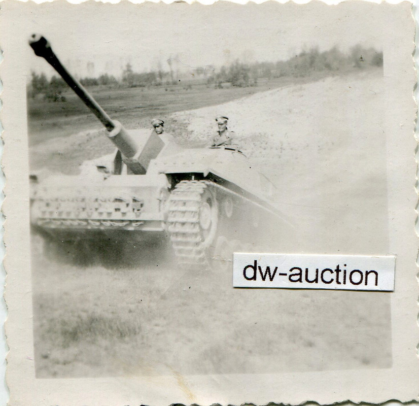 Sturmgeschütz Abt. , Stug Langrohr mit Kommandan