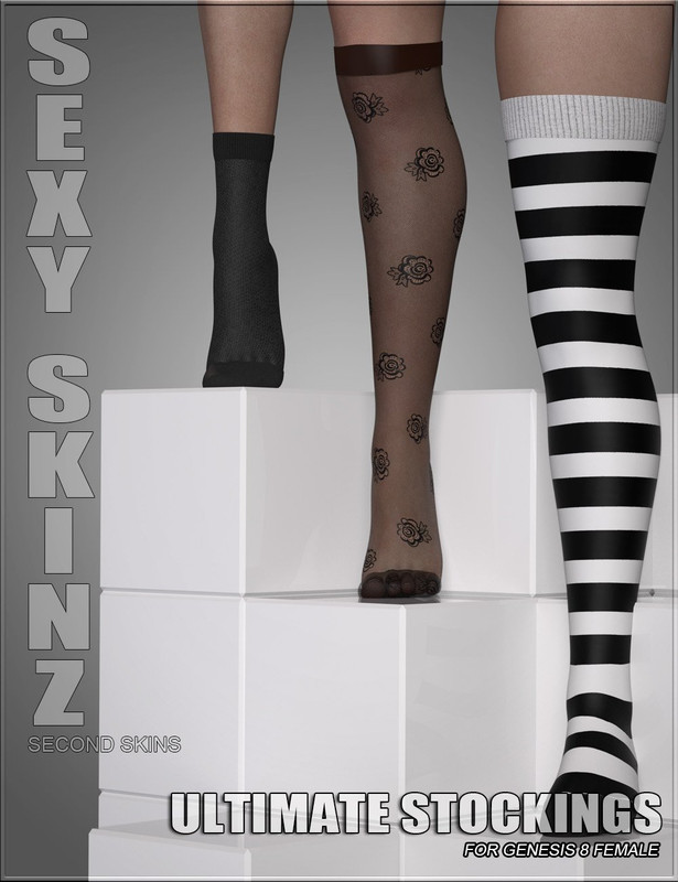 Sexy Skinz – Ultimate Stockings For Genesis 8 Female (REPOST NEW LINK)