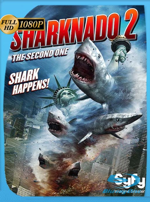 Sharknado 2: El Regreso (2014) WEB-DL HD 1080p Latino [GoogleDrive]