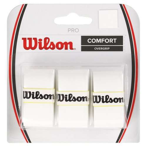 Amazon: Wilson Grips para Raqueta SOLO BLANCO 