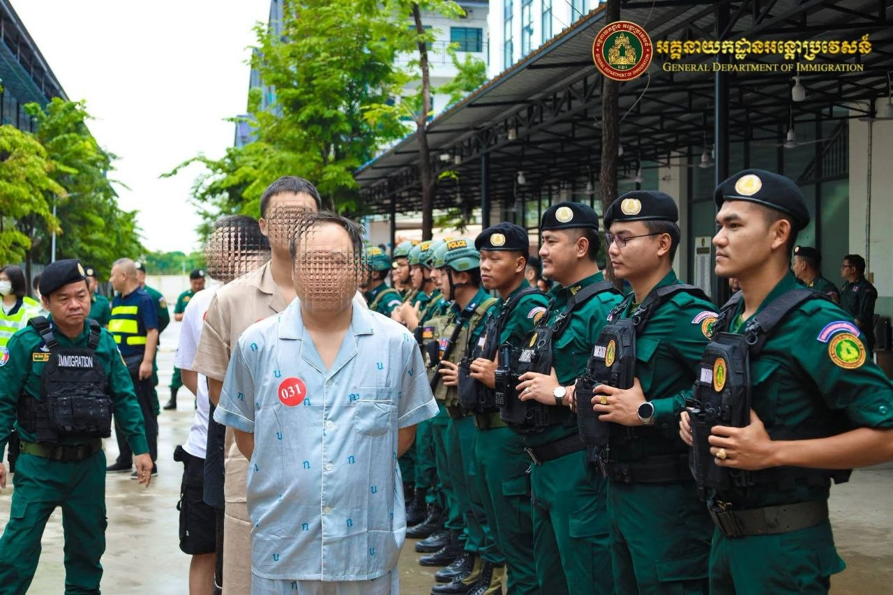 chinese nationals deported illegal work scams cambodia news 2026 3456