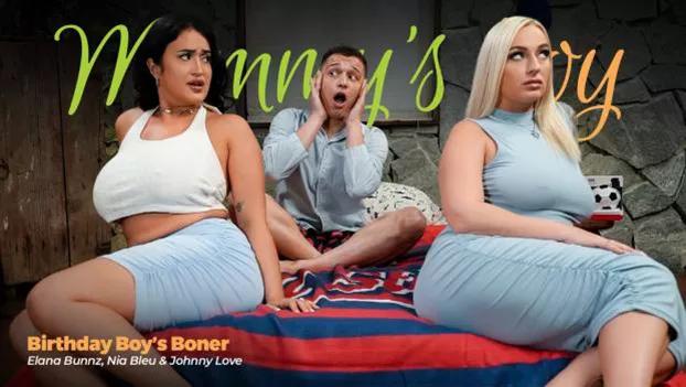 MommysBoy – Elana Bunnz, Nia Bleu – Birthday Boy’s Boner