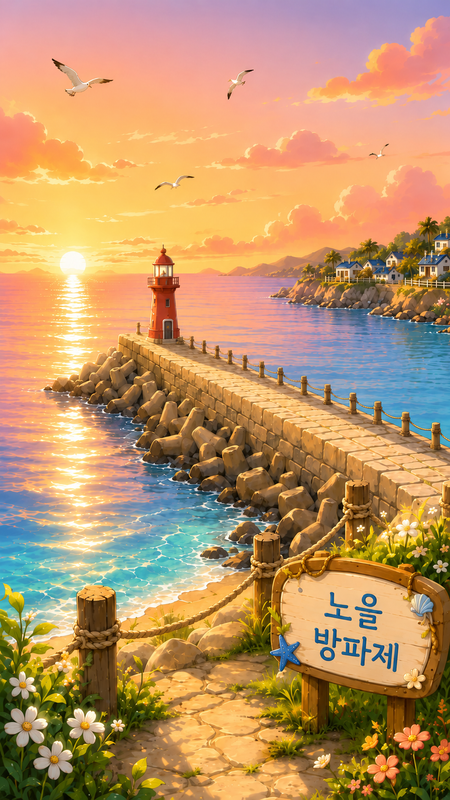 Sunset Breakwater