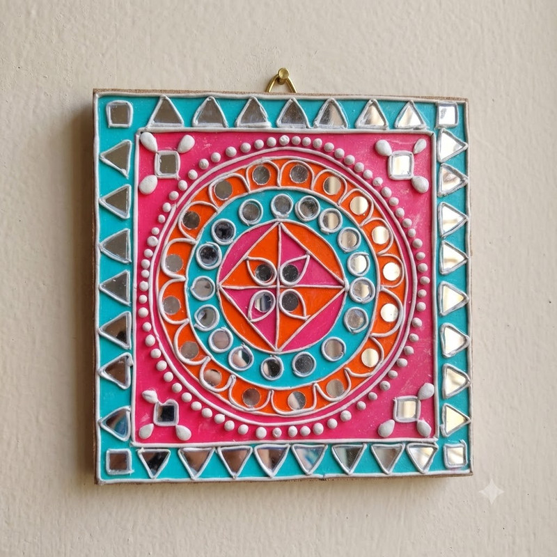 Lippan Art on MDF Square Board DIY Kit
