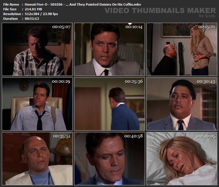 Hawaii Five-O - S01E06 - ... And They Painted Daisies On His Coffin.mkv