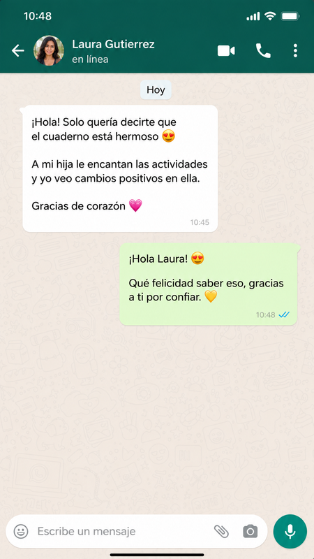 Testimonio WhatsApp 3