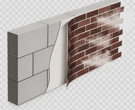 Гибкий кирпич АМК для отделки дома