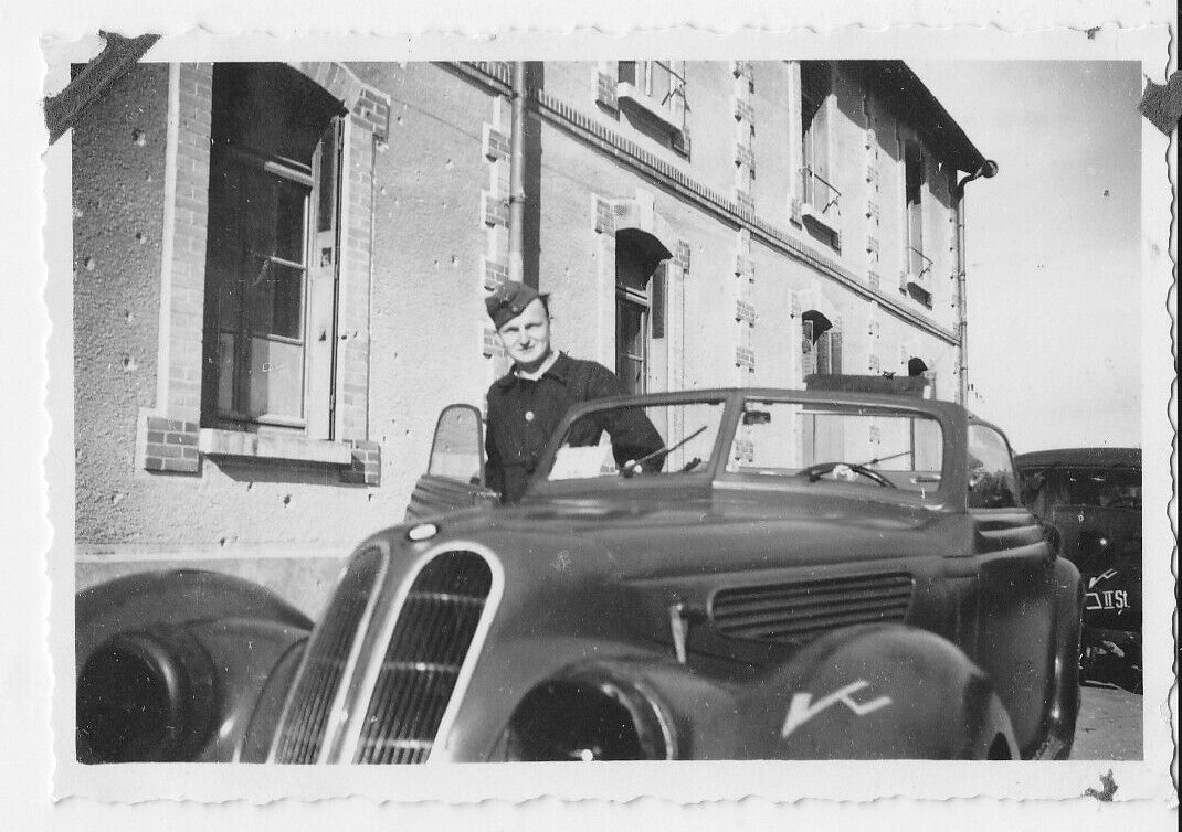 Panzer Reg. 201 Frankreich - BMW Cabrio 1938