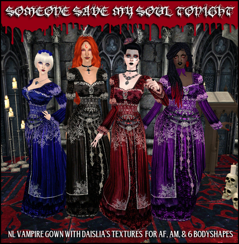 Vampire gowns preview 1