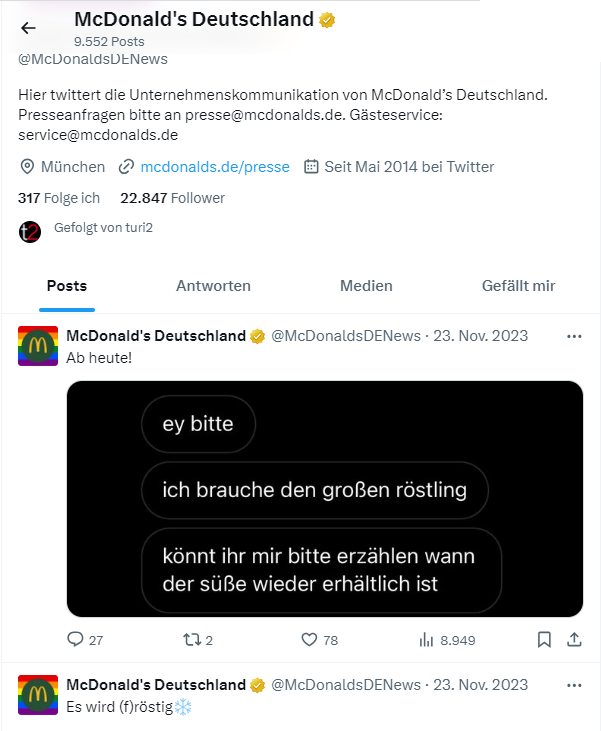 Mc Donald's Presse-Kanal Mc Donald's Presse-Kanal