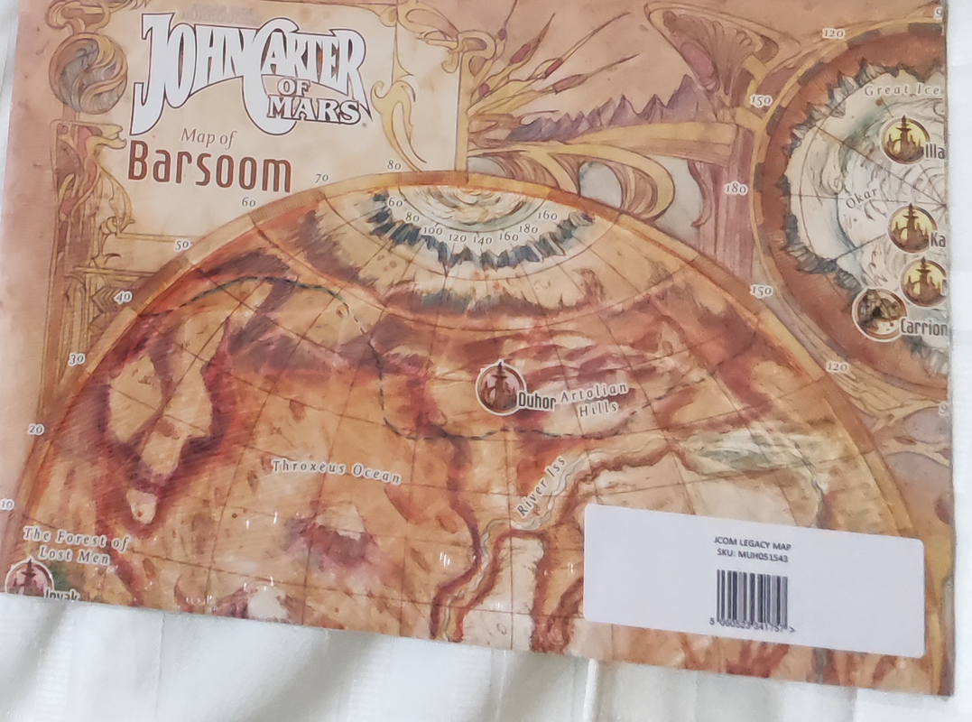 map of barsoom