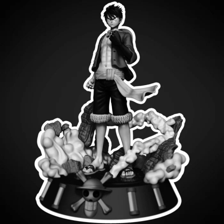 One Piece – Luffy – 3D Print Model