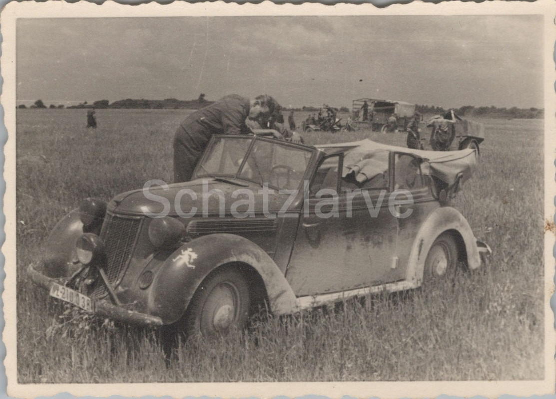 Foto Pkw Cabriolet mit Maling