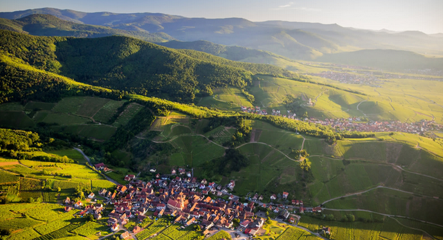 Paysage d'Oberfelsen
