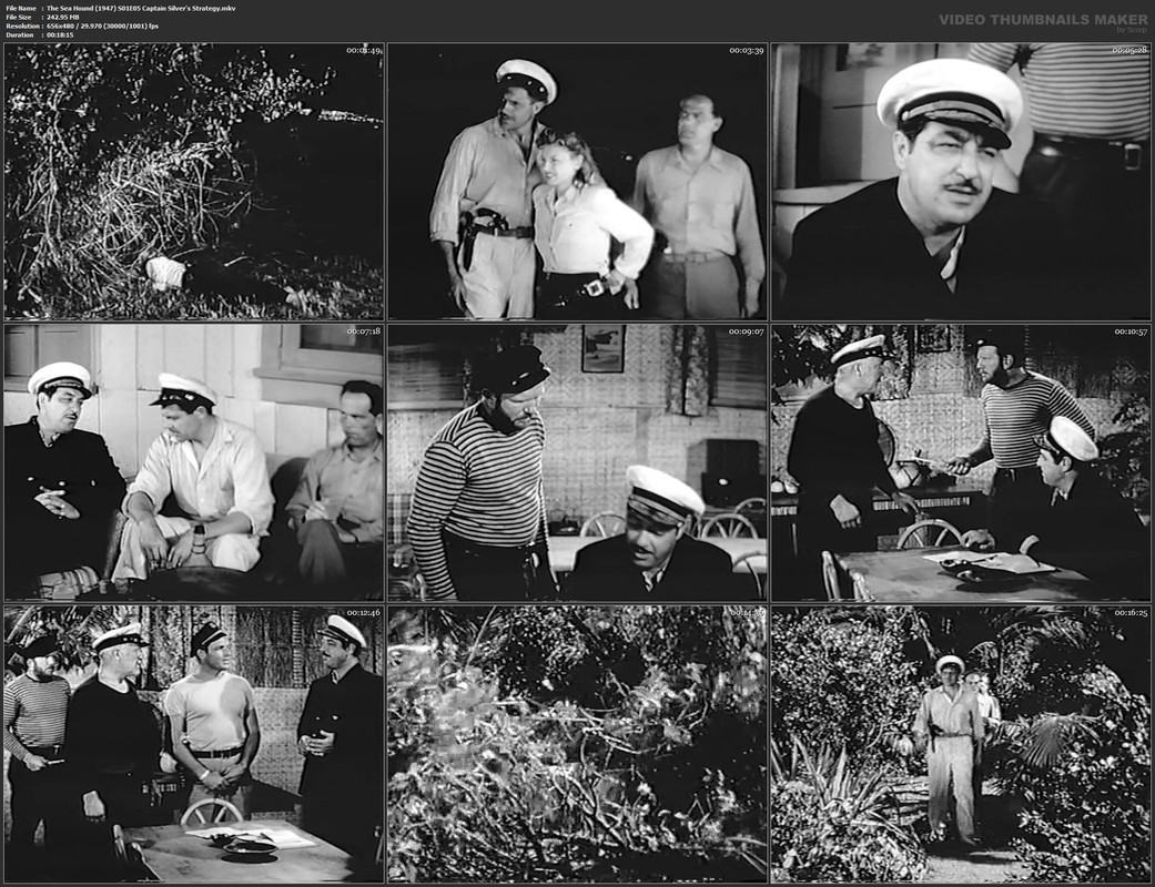 The Sea Hound (1947) S01E05 Captain Silver's Strategy.mkv