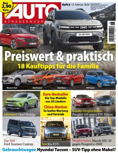 Auto Strassenverkehr Magazin No 06 vom 13  Februar 2024