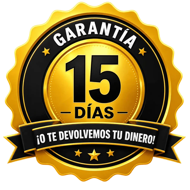 Selo de garantia de 15 días