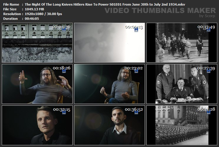 The Night Of The Long Knives Hitlers Rise To Power S01E01 From June 30th to July 2nd 1934.mkv