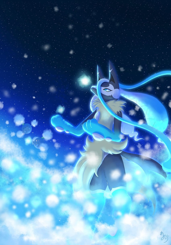 lucario-and-mega-lucario-z-pokemon-drawn