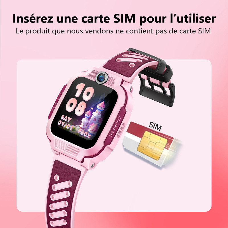 Montre Connectée Enfant 4G imoo Z3 Carte SIM