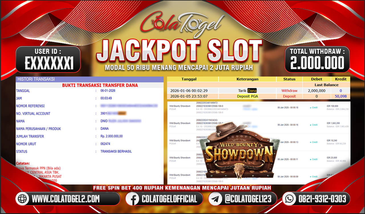 JACKPOT SLOT GACORR!!