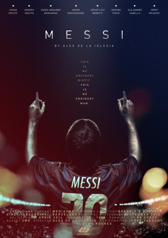 messi 522166254 large - Messi. La pelicula DVDRip Español Messi (2014)