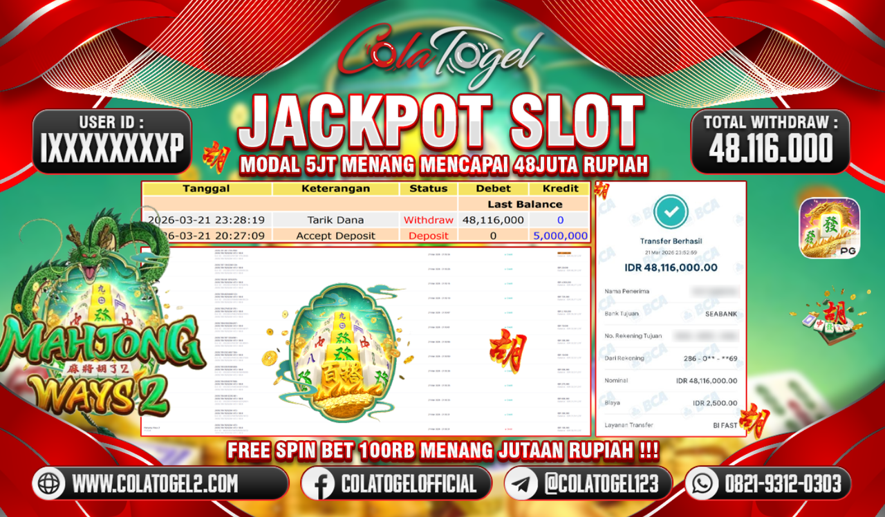 JACKPOT SLOT GACORR!!