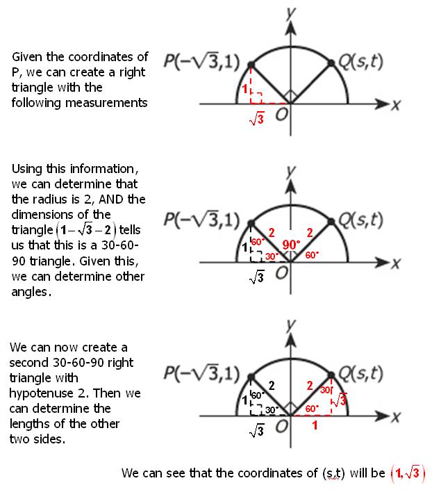 angles in a semicircle