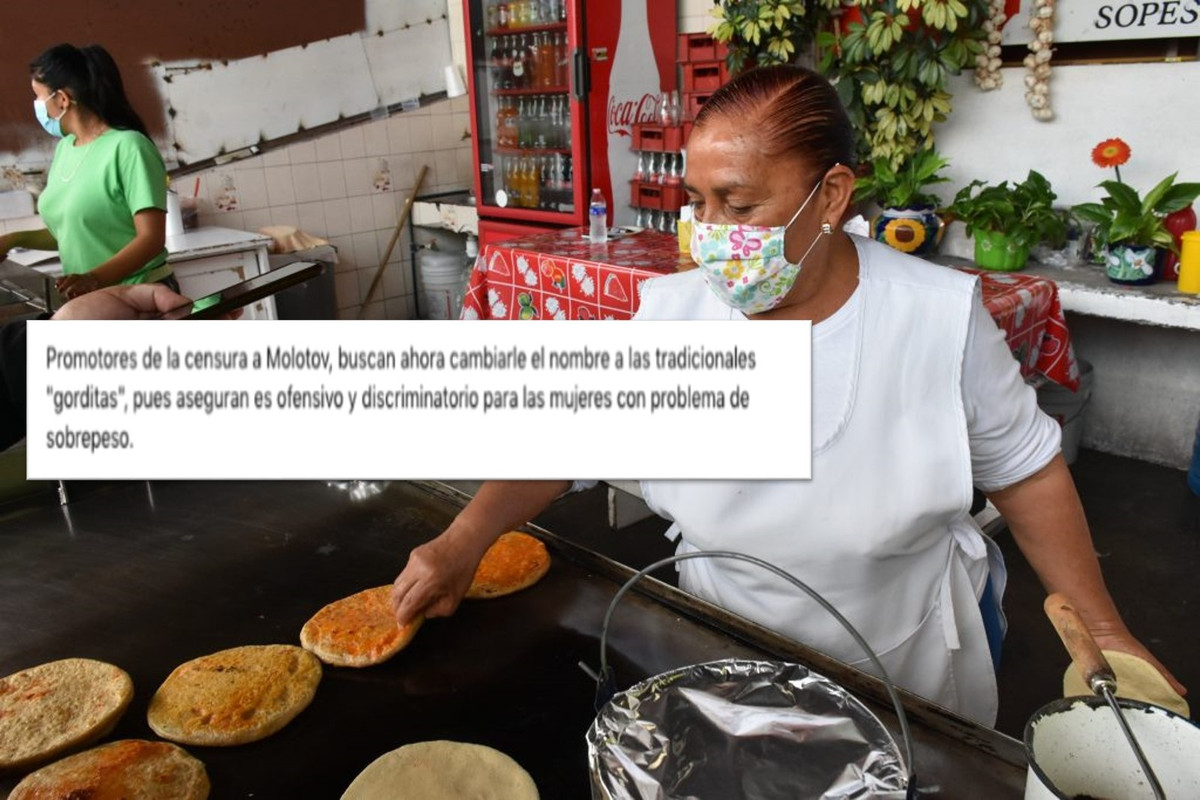 Piden cambiar el nombre a las gorditas de masa; acusan discriminación