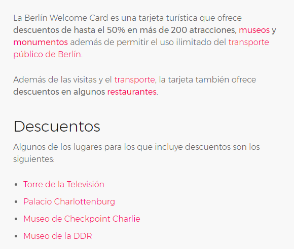 *Berlín Welcome Card * - Foro Alemania, Austria, Suiza