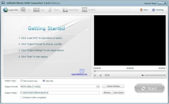 GiliSoft Movie DVD Converter 5.2.0
