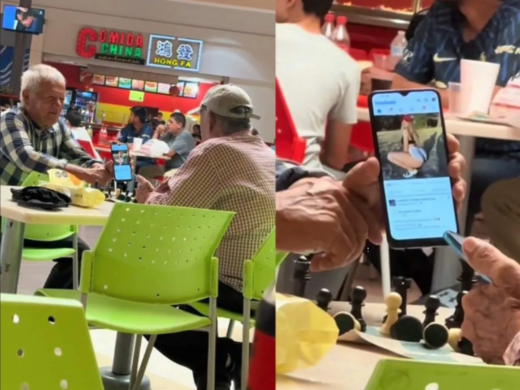 Cachan a abuelitos viendo fotos en Onlyfans y se vuelven virales
