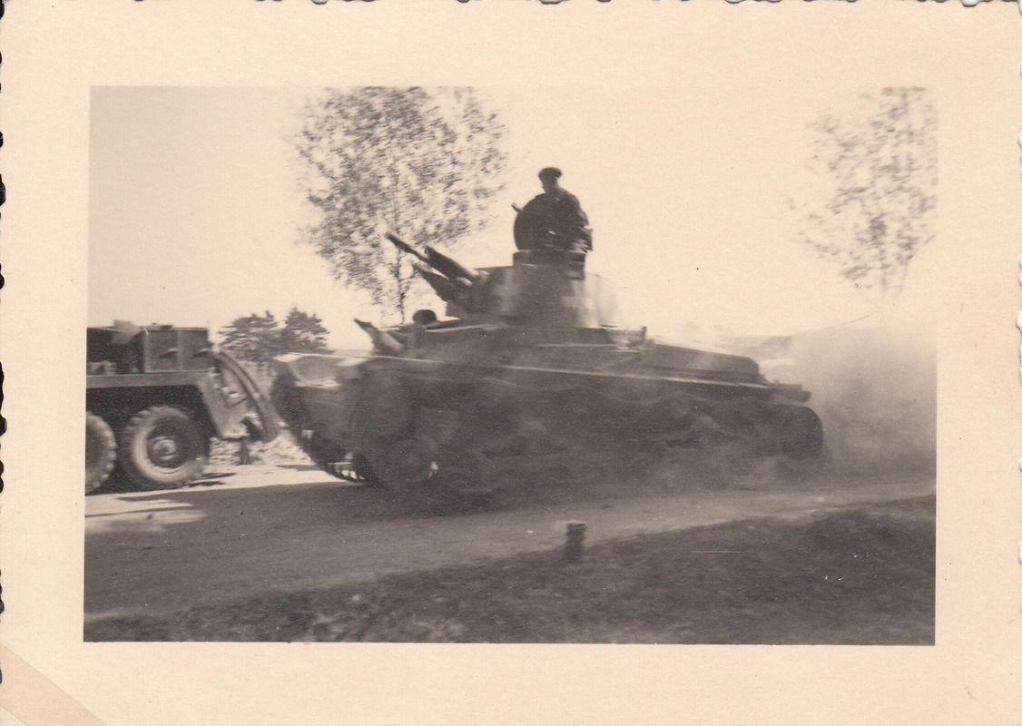 Wehrmacht Panzer 35(t) Skoda Vormarsch in Polen 