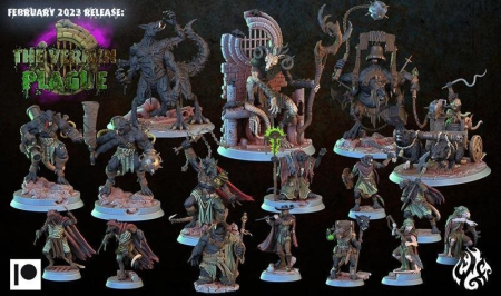 Crippled God Foundry – The Vermin Plague February 2023 – 3D Print Model Crippled God Foundry – The Vermin Plague February 2023 – 3D Print Model