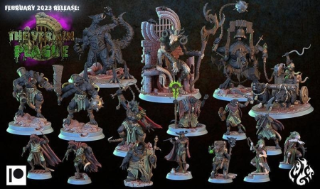 Crippled God Foundry – The Vermin Plague February 2023 – 3D Print Model