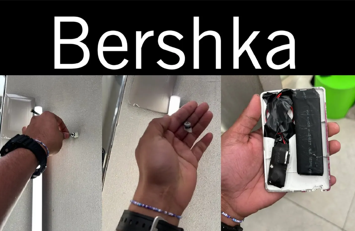 Cámara oculta en vestidores de Bershka es descubierta por Tiktoker: video