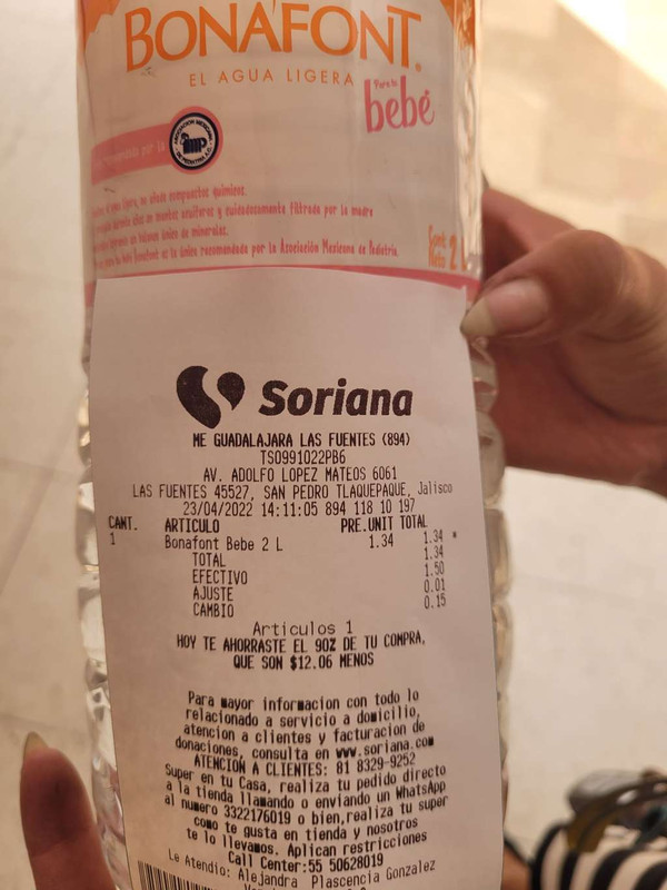 Soriana Guadalajara: El agua más barata que he comprado 