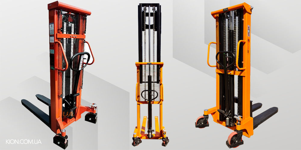 Виды штабелеров