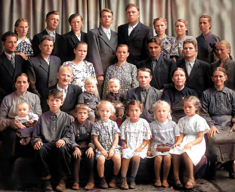 Alte Fotos-Eltern Baumung (153)-Colorized